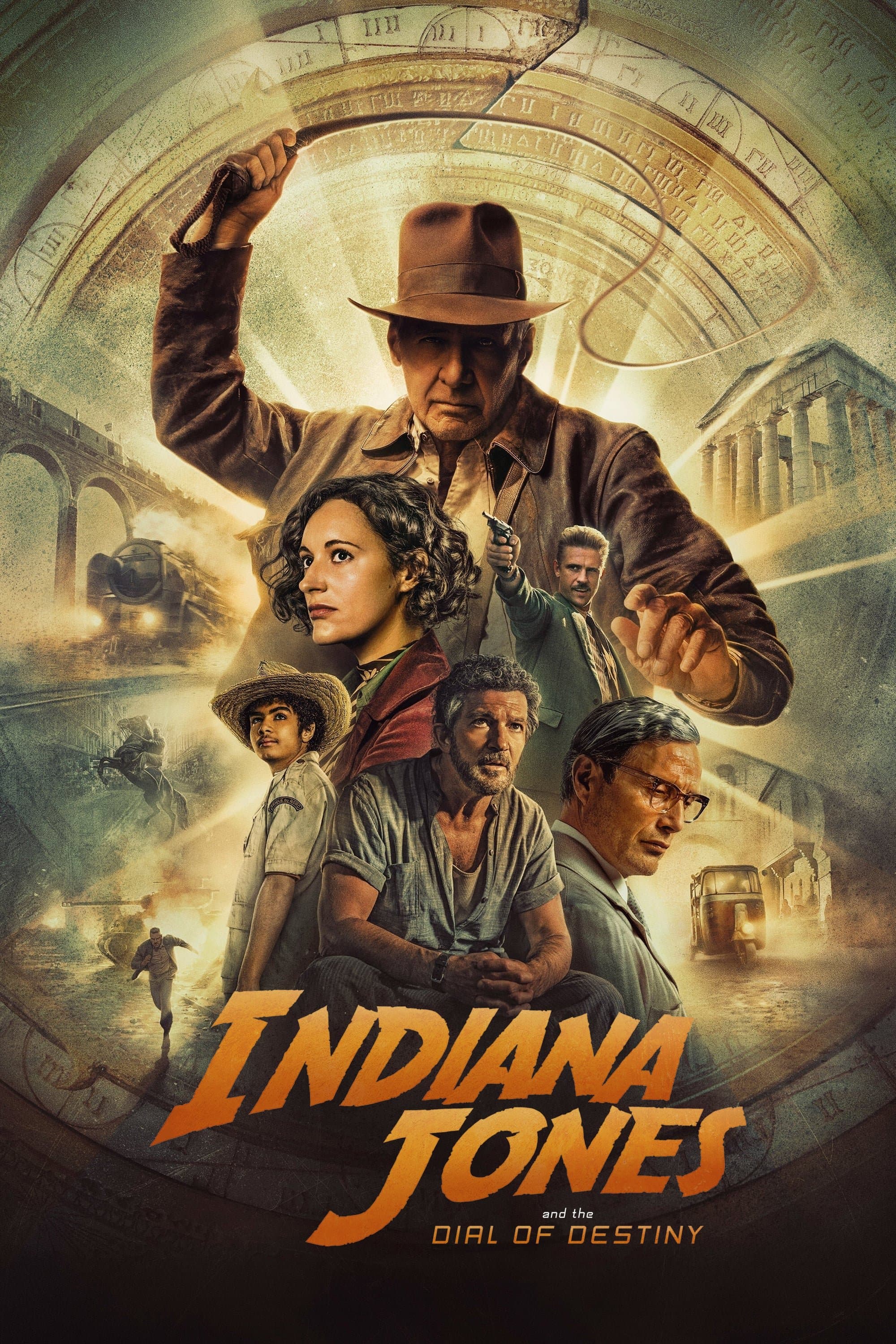 Indiana Jones and the Dial of Destiny key art